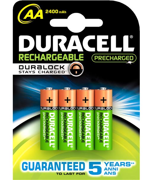 DURACELL Pack 4 Pilas Duracell Recargables Aa + Cargador Pilas Aa